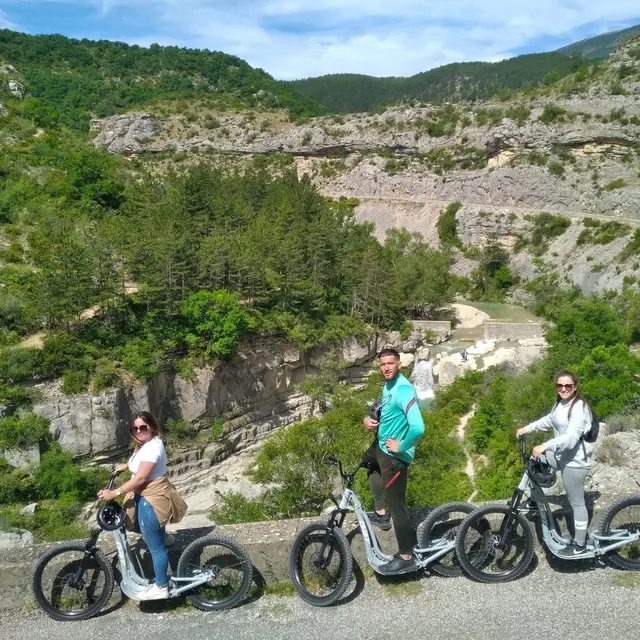 Randonnée sensation en trottinette