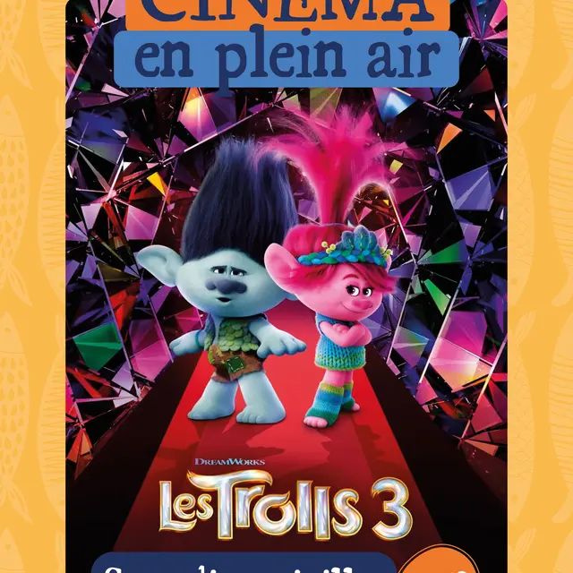 Cinéma en plein air - Les Trolls 3_La Londe-les-Maures