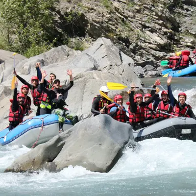 Rafting sur la rivière mythique de l'Ubaye