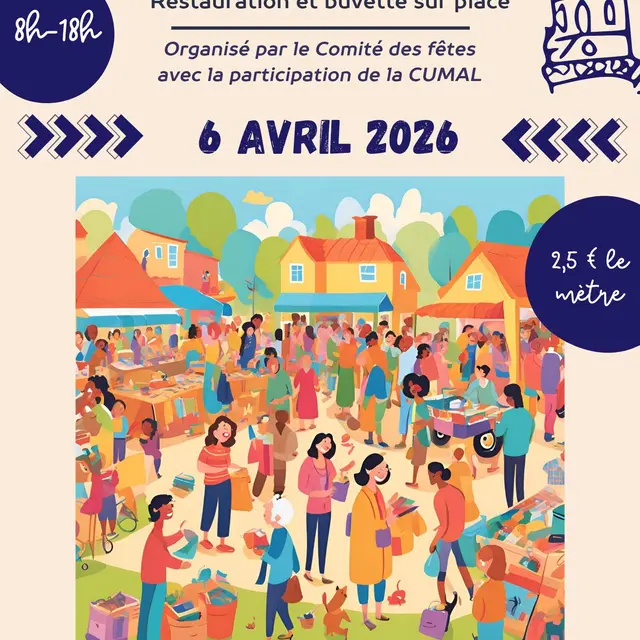 Grand vide-greniers de Pâques_Larrazet