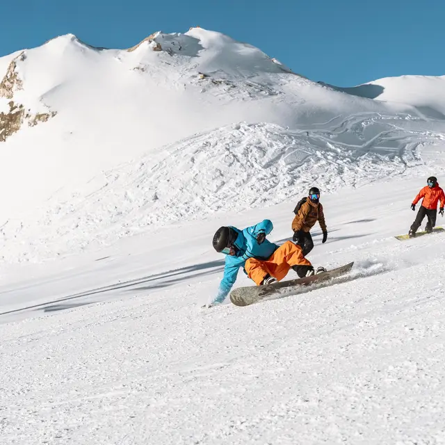 Cours collectifs snowboard_Megève