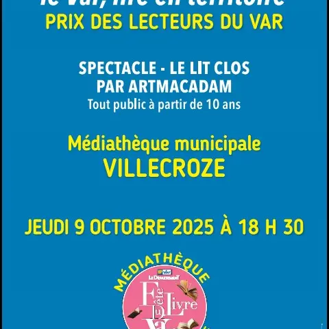 Spectacle à la bibliothèque_Villecroze