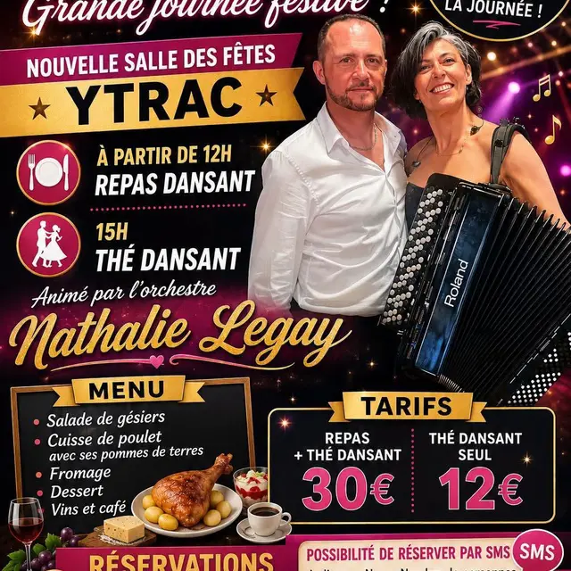 Grande journée festive - thé dansant à Ytrac_Ytrac