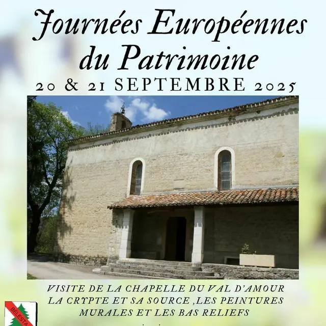 Visite de la chapelle du Val d'Amour, son histoire, son architecture