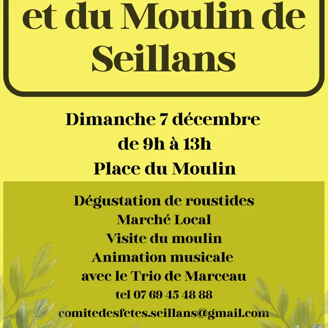 Fête de l'Olive et du Moulin de Seillans_Seillans