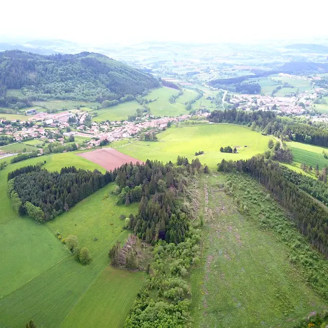 Le Mont Baury vu de Pouzols