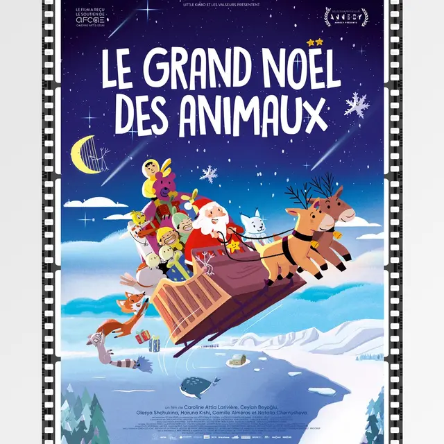 Festival cinéma jeune public du Sauze : Le Noël des animaux