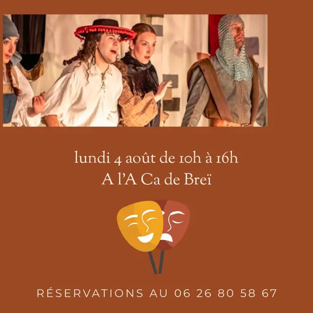 Escapades Baroques : Initiation au théâtre_Breil-sur-Roya