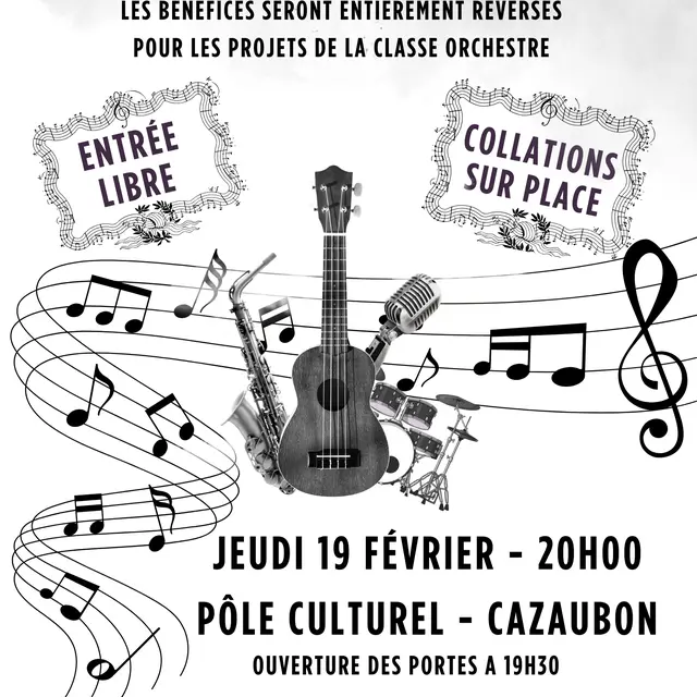 Concert du Collège de Cazaubon_Cazaubon