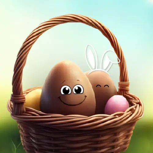 Chasse aux oeufs de Pâques