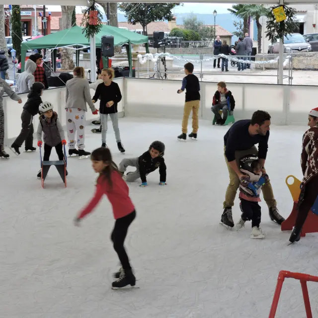 patinoire de Noël