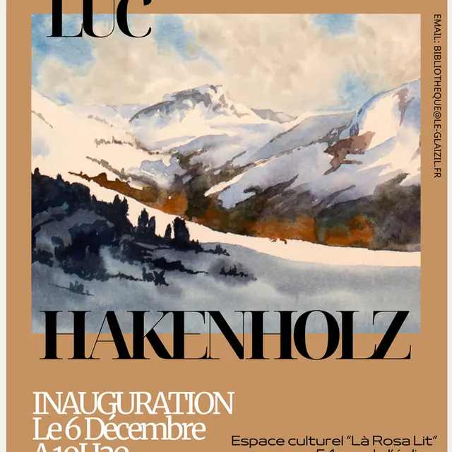Exposition de peinture Luc Hakenholz