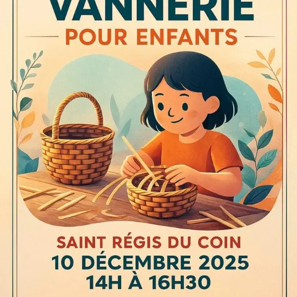 Atelier vannerie pour enfants_Saint-Régis-du-Coin