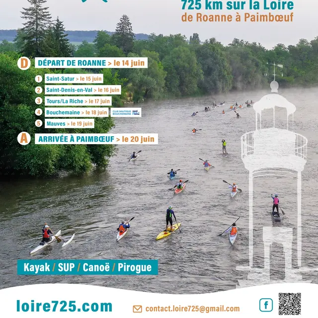 Loire 725 : course de pagaie_Roanne