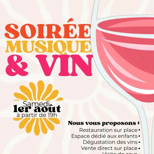 Soirée musique et vin_Sarrians
