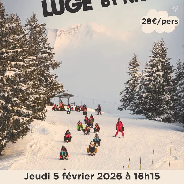 Luge By Night - ESF Saint-Gervais_Saint-Gervais-les-Bains