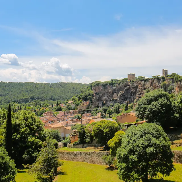 Table d'orientation : Tours Sarrasines_Cotignac