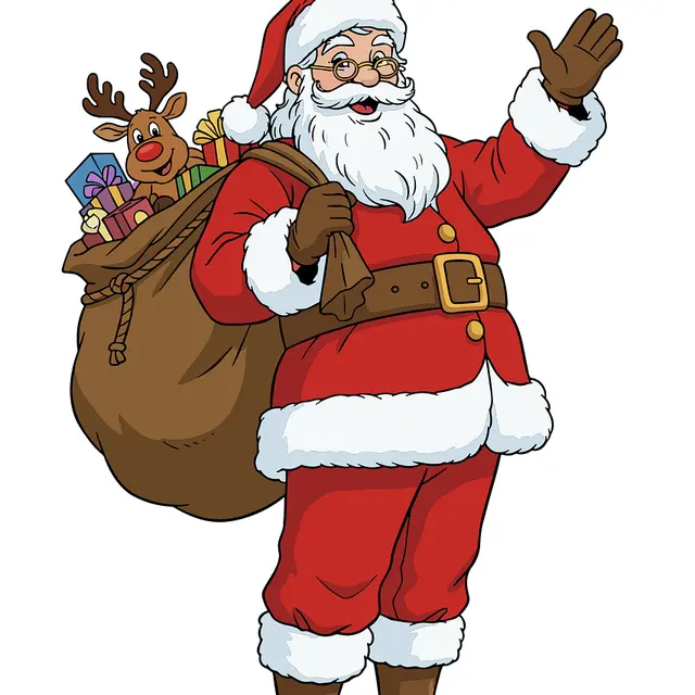 Rencontre avec le Père Noel à Saint-Nicolas_Saint-Gervais-les-Bains