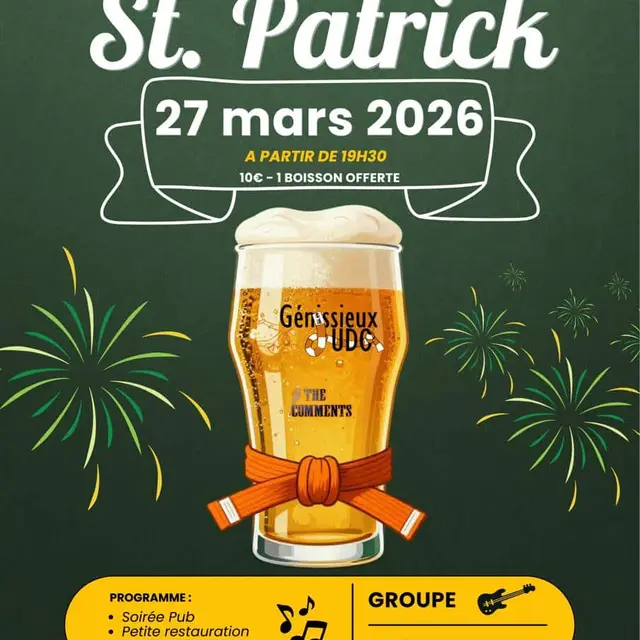 Soirée de la Saint-Patrick_Génissieux