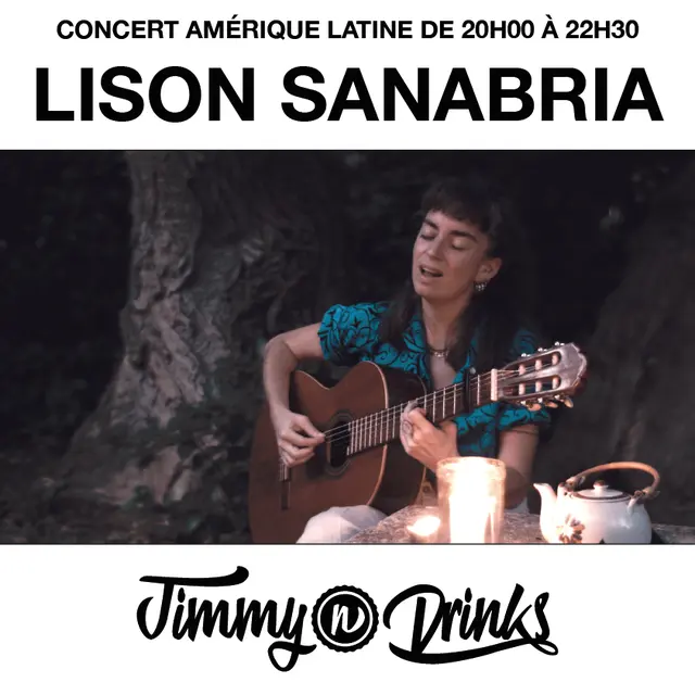 Concert Lison Sanabria chez Jimmy n Drinks_Châteaurenard