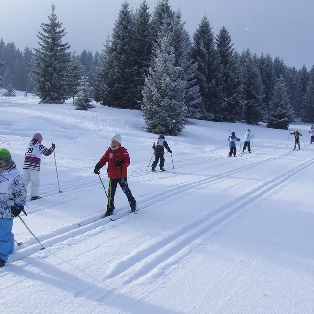 Ski de fond enfants à Orange