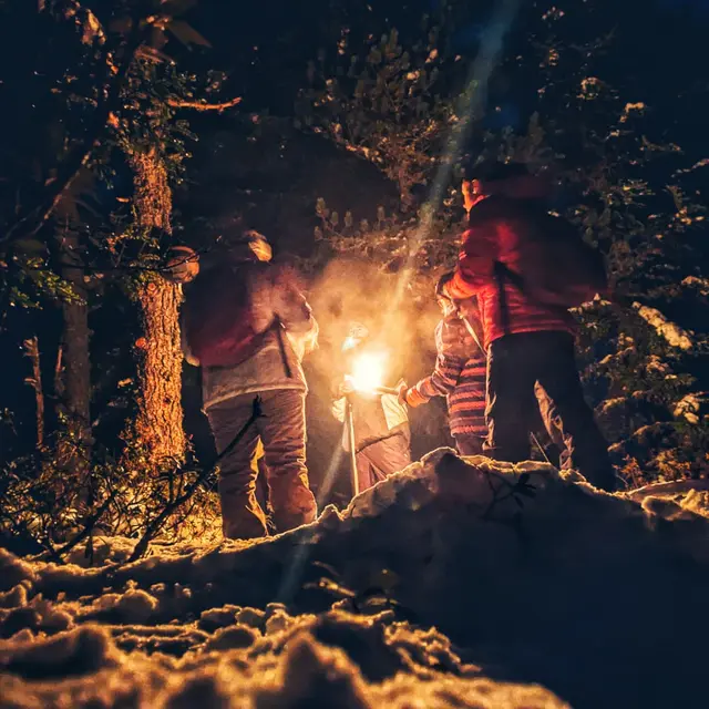 Raquettes nocturnes Angaka