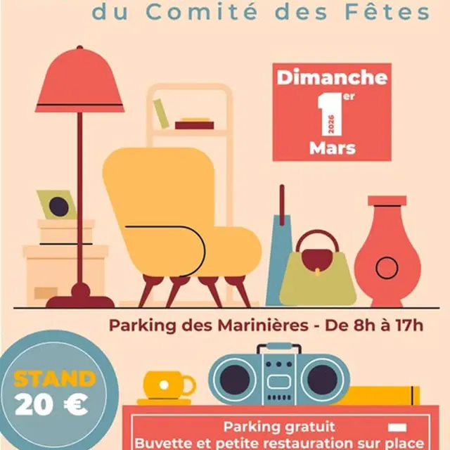 Vide-greniers du Comité des Fêtes_Villefranche-sur-Mer