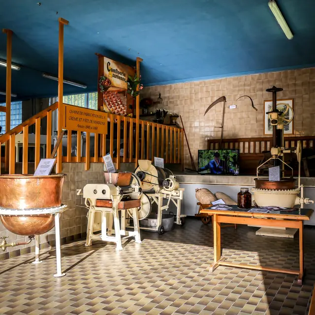 Musée de la fabrique de marron glacé à Collobrières