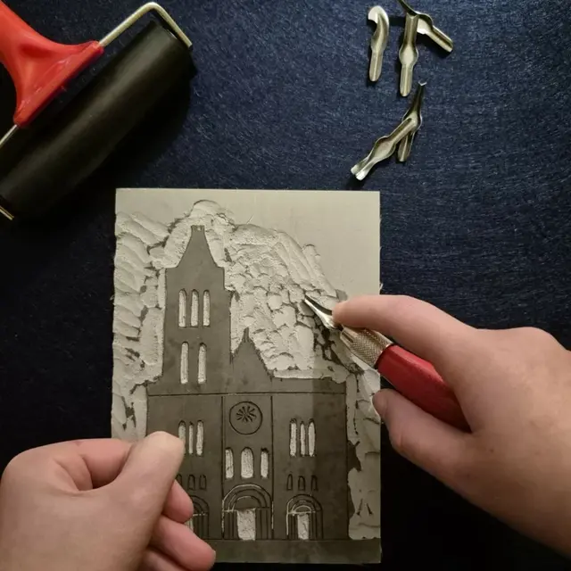 Atelier - L'art de la linogravure_Saint-Denis