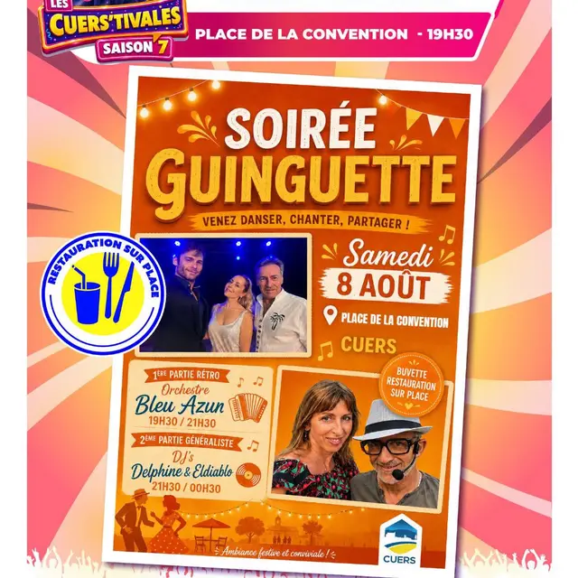 Soirée guinguette à Cuers