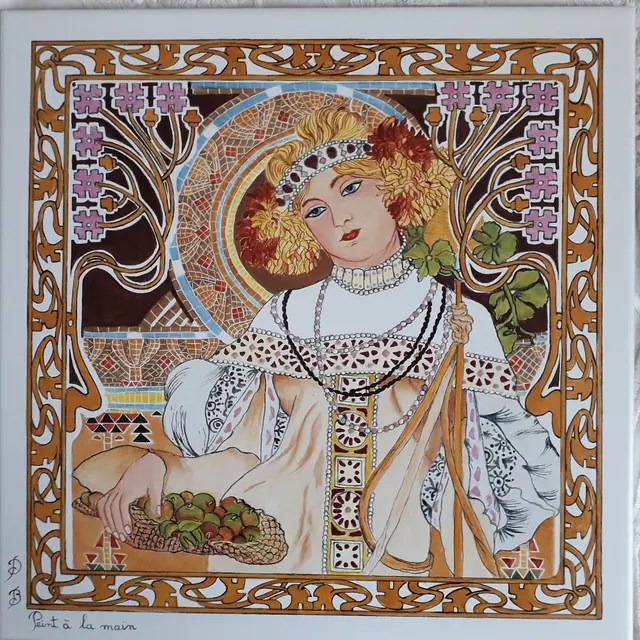Exposition : peinture sur porcelaine_Pernes-les-Fontaines