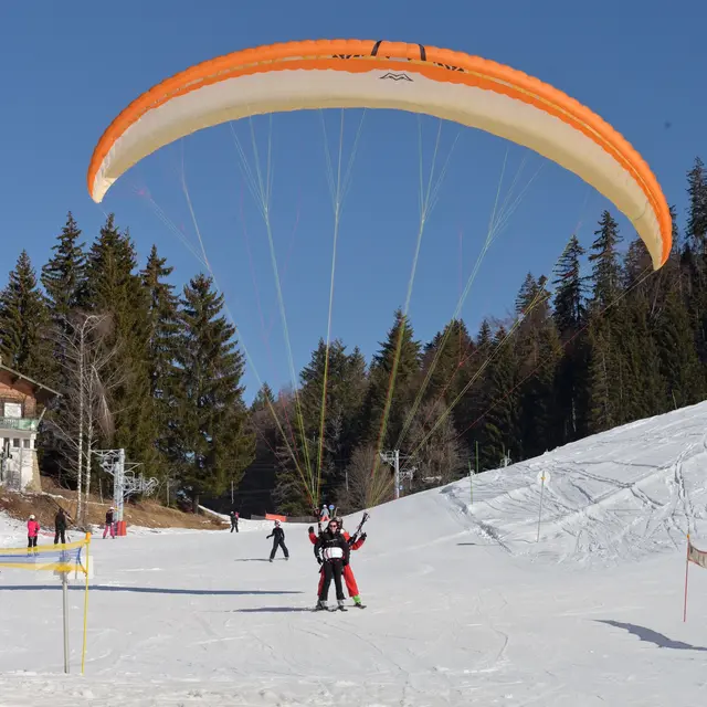 Vol baptême en parapente