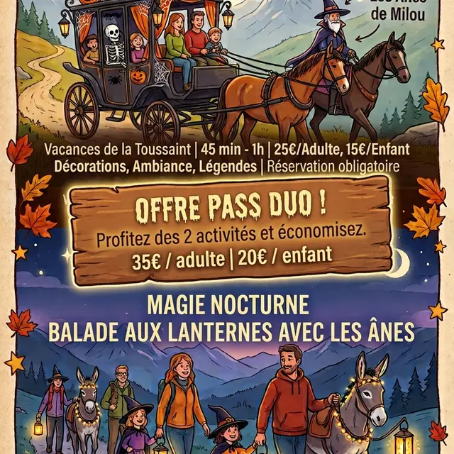 Frissons d'Halloween avec les Anes de Milou_La Joue du Loup