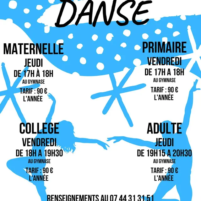 Cours de danse