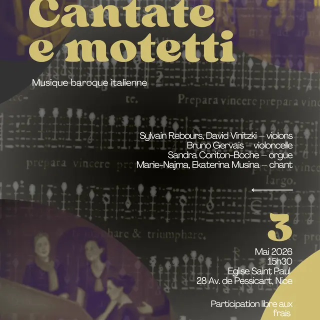 Cantate e motetti - Musique baroque italienne_Nice