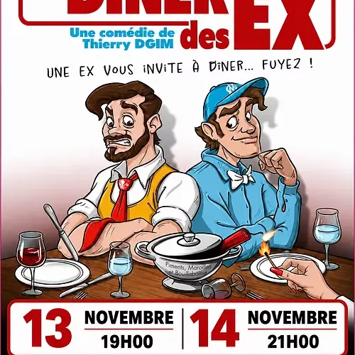 Théâtre - Le dîner des ex_Alès