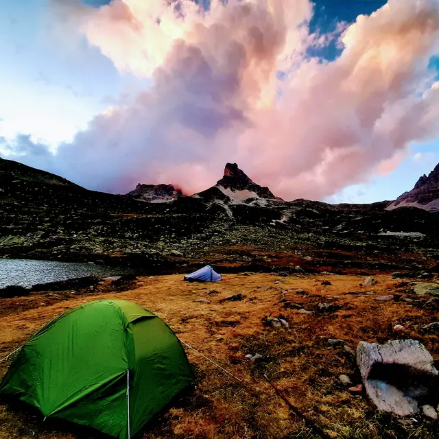 Bivouac haute clarée