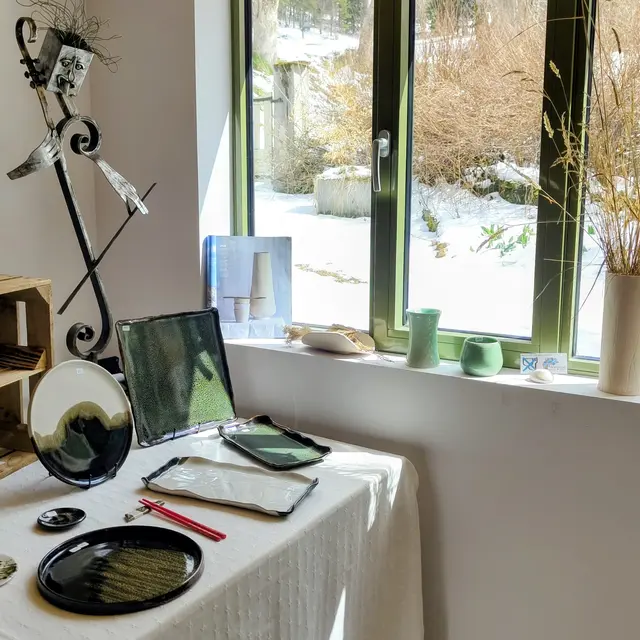 Expo-vente à l'atelier