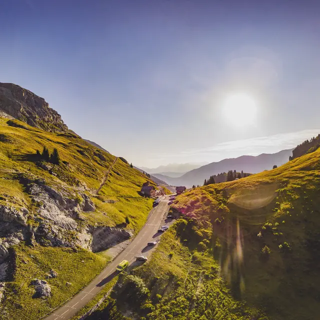 Col de la Colombière au Grand-Bornand