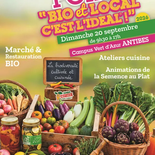Foire Bio et Local c'est l'Idéal_Antibes