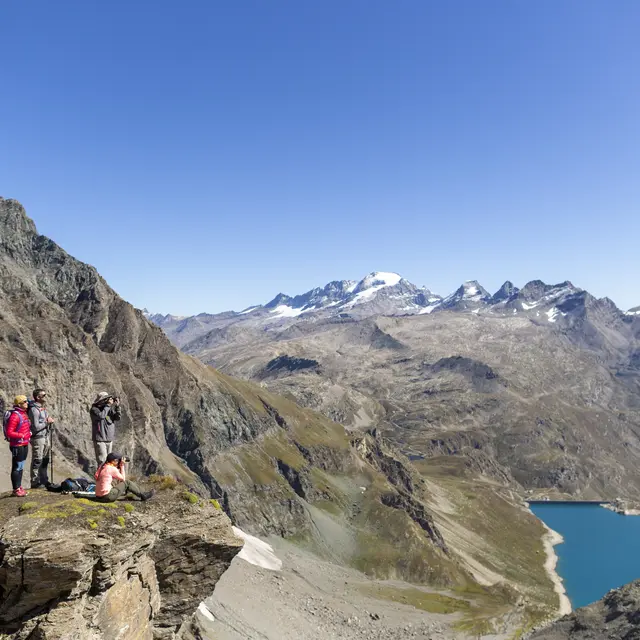 Randonnée pédestre dans le Parc National de la Vanoise en été - Val d'Isère