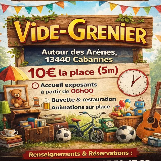 Vide grenier_Cabannes