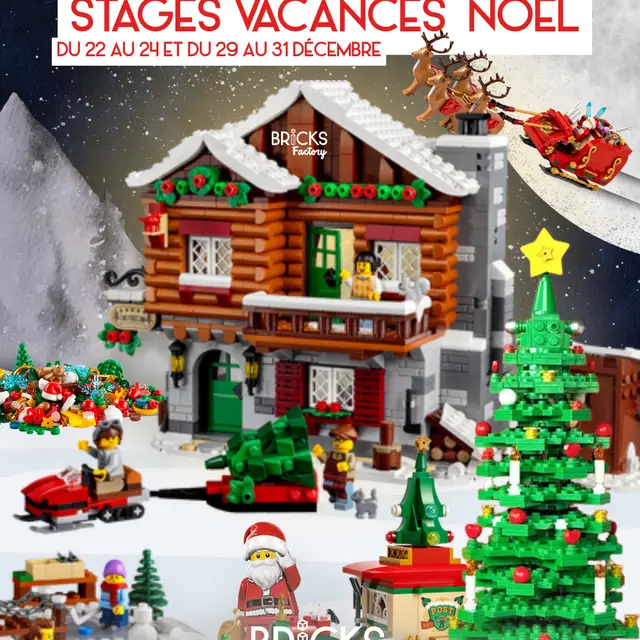 Stage vacances de Noël chez Bricks Factory_Vedène