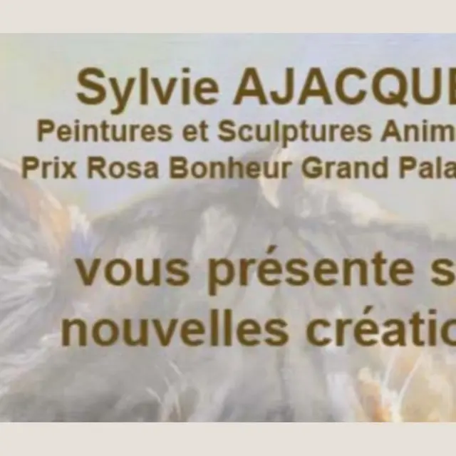 Exposition de Sylvie Ajacques : L'instant d'un regard à Eygalières 15.04 au 28.04.26