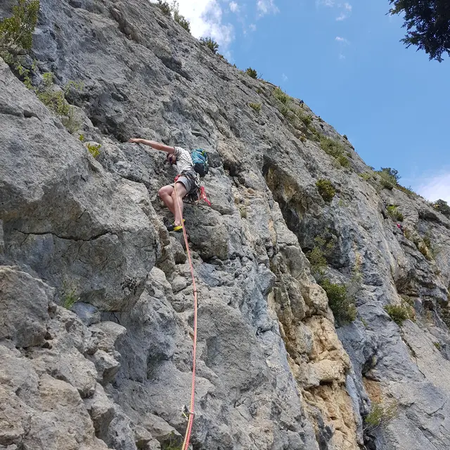 Escalade - Vertical progress_Saint-Michel-de-Chaillol