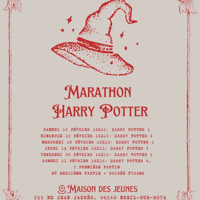 Marathon Harry Potter_Breil-sur-Roya