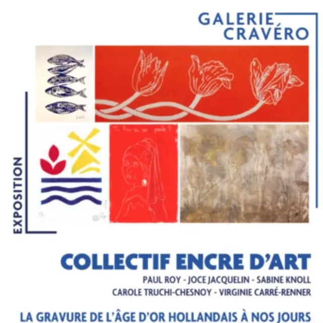 Exposition - Collectif Encre D'art - Galerie Cravéro_Le Pradet