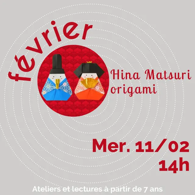 La Petite Fabrique Créative - Hina Matsuri Origami_Saint-Jean-Cap-Ferrat