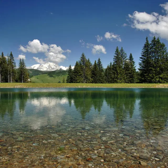 Plan d'eau du Mont Lachat