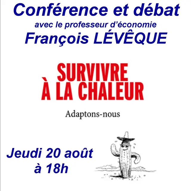 Conférence et débat - Survivre à la chaleur_Ars-en-Ré